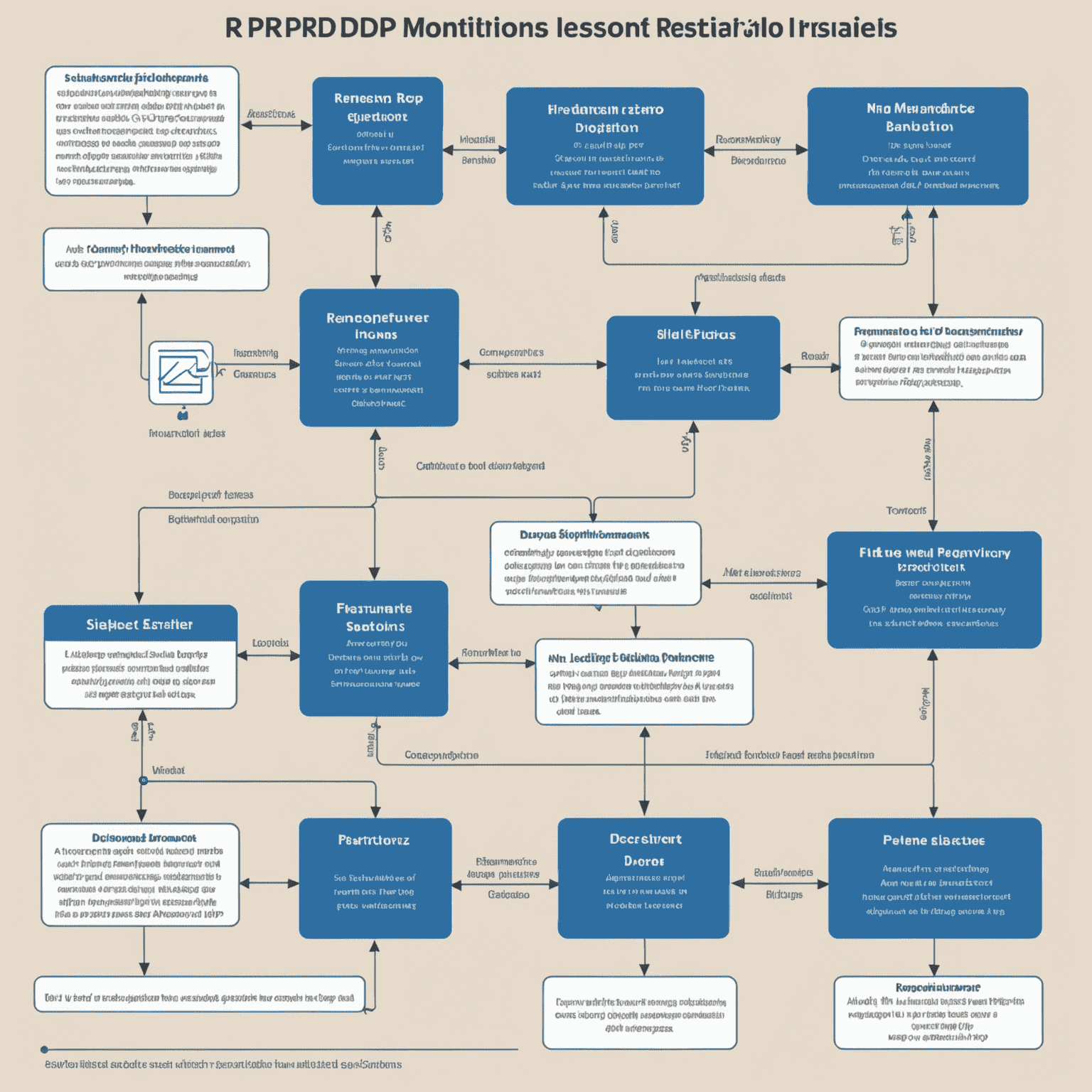 Flowchart depicting common RDP issues and their solutions